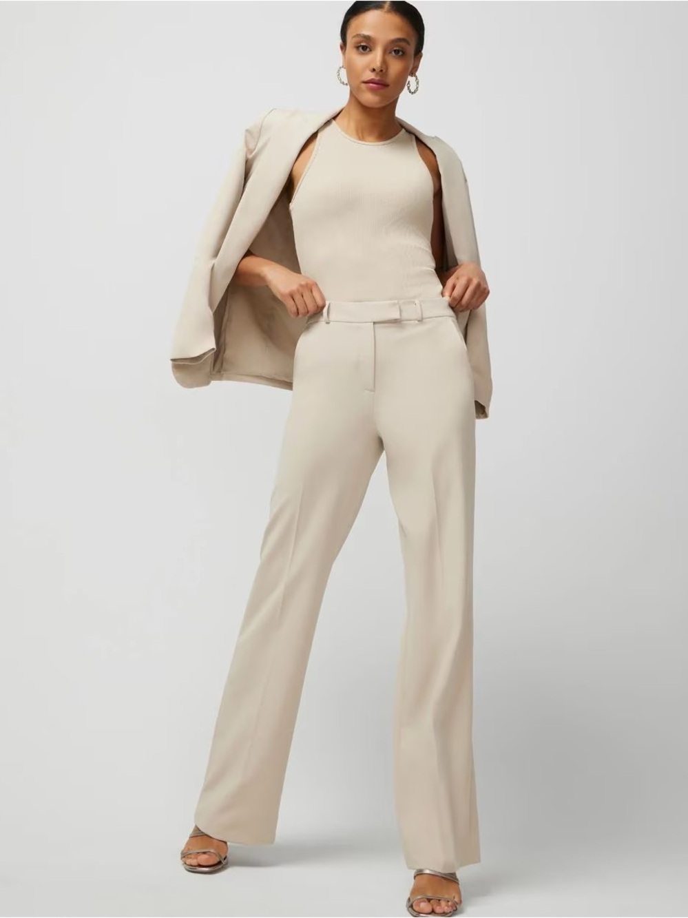 White House Black Market Luna Wide Leg Pants